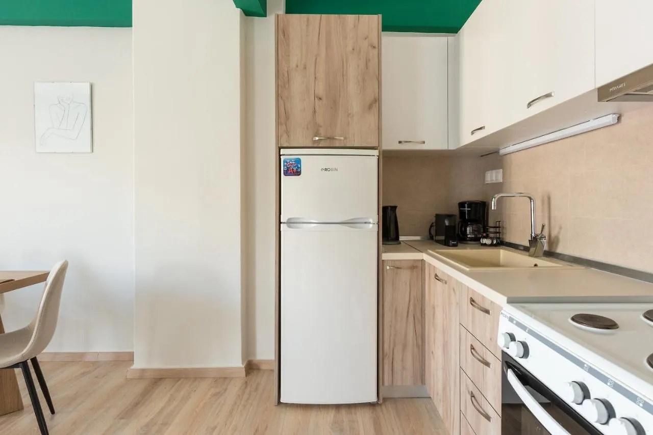 90 négyzetméteres, 2 hálószobás, 1 saját fürdőszobával rendelkező Apartman Vadaris-Dikastiria negye Szaloniki